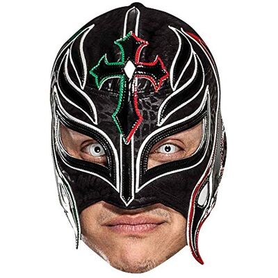 STAR CUTOUTS SM343 Rey Mysterio WWE Mask Fun voor familie, vrienden en fans,? 25 x 15 x 1 cm STAR CUTOUTS SM343 Rey Mysterio WWE Mask Fun voor familie, vrienden en fans,? 25 x 15 x 1 cm