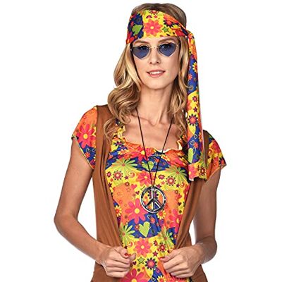 amscan Hippie Heart Glasses Blue amscan Hippie Heart Glasses Blue