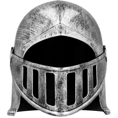 Boland 43990 Ridderhelm voor kinderen, hoofddeksel voor sprookjes- of verkleedkostuums, carnaval en themafeesten Boland 43990 Ridderhelm voor kinderen, hoofddeksel voor sprookjes- of verkleedkostuums, carnaval en themafeesten