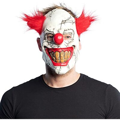 Boland Latex horror masker voor volwassenen Masker voor Halloween, carnaval en griezelige kostuums Boland Latex horror masker voor volwassenen Masker voor Halloween, carnaval en griezelige kostuums