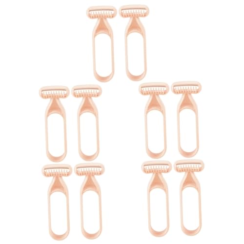 Angoily 10 Stuks Oksel Rasuradoras Para Mujeres Womens Facial Tool Arm Scheerapparaten Wegwerpscheermessen Gezichtshaar Scheerapparaat Gezicht Scheermessen Voor Vrouwen Dames Scheermessen