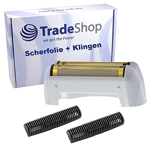 Trade-Shop Scheerkop vervangingsfolie scheerfolie scheermes mesblok voor Andis TS-1 TS-2 Profoil Lithium 17150 17200 Foliescheerapparaat