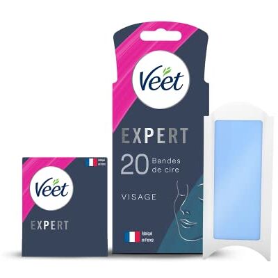 Veet Expert Waxstrips Gezicht Sensitive 20 stuks Veet Expert Waxstrips Gezicht Sensitive 20 stuks