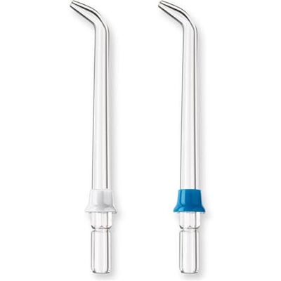 Waterpik Classic Jet opzetstuk, reserveopzetstuk voor monddouche, voor het reinigen van tanden en tandvlees, verpakking van 2 stuks (JT-100E) Waterpik Classic Jet opzetstuk, reserveopzetstuk voor monddouche, voor het reinigen van tanden en tandvlees, verpakking van 2 stuks (JT-100E)