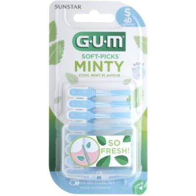 GUM Scovolino Soft Picks Comfort Flex Cool Mint Small, 40 Scovolini GUM Scovolino Soft Picks Comfort Flex Cool Mint Small, 40 Scovolini