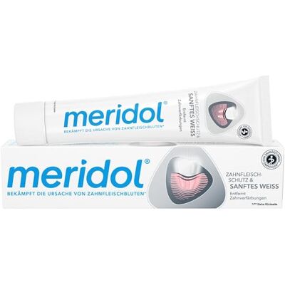Meridol zachte Witte Tandpasta 75 Ml Meridol zachte Witte Tandpasta 75 Ml
