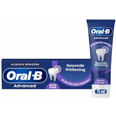 Oral-B Tandpasta Professional Whitening Healthy Arctic Fresh Aroma Pepermunt Zoete Pepermunt 75 ml Oral-B Tandpasta Professional Whitening Healthy Arctic Fresh Aroma Pepermunt Zoete Pepermunt 75 ml