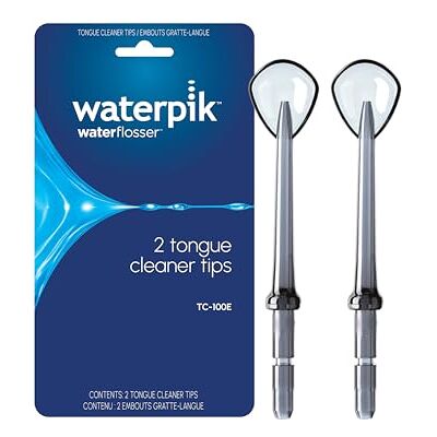 Waterpik Tongreiniger, vervangende opzetstukken voor een frisse adem (TC-100E) Waterpik Tongreiniger, vervangende opzetstukken voor een frisse adem (TC-100E)