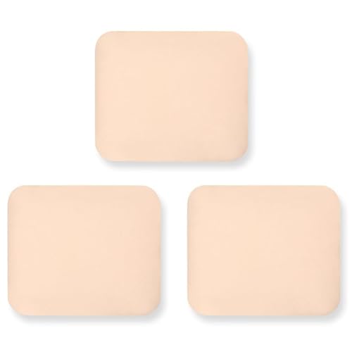 HIFFEY 4/3 Stuks Zachte Leuke Make-Up Bladerdeeg Set Droog Nat Bruikbare Cosmetische Bladerdeeg Spons Kussen Bladerdeeg for Poeder Losse poeder Make-Up Tool (Color : 3Pcs 01)