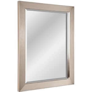 Head West Hoofd West Modern Borstel Nikkel Spiegel, 26x32 inch Head West Hoofd West Modern Borstel Nikkel Spiegel, 26x32 inch
