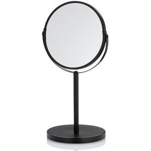 Kela Elias staande spiegel, Ø 17 cm, metaal, zwart, reflecterend oppervlak, 1/3 x vergroting, 20674 Kela Elias staande spiegel, Ø 17 cm, metaal, zwart, reflecterend oppervlak, 1/3 x vergroting, 20674