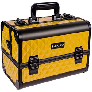 SHANY Premier Fantasy Professionele Make-up Trein Case Cosmetische Doos Draagbare Make-up Case Organizer Sieraden opslag met Sloten, 3 Trays, Schouderriem, Make-up Borstel Houder en Cosmetica Spiegel SHANY Premier Fantasy Professionele Make-up Trein Case Cosmetische Doos Draagbare Make-up Case Organizer Sieraden opslag met Sloten, 3 Trays, Schouderriem, Make-up Borstel Houder en Cosmetica Spiegel