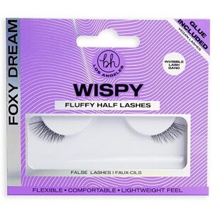 bhcosmetics Foxy Dream BH Los Angeles Wispy Half Lashes, natuurlijke uitstraling en gevoel om lengte toe te voegen bhcosmetics Foxy Dream BH Los Angeles Wispy Half Lashes, natuurlijke uitstraling en gevoel om lengte toe te voegen