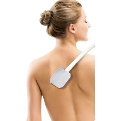 KMINA Rugcrème- en Bodycrème-applicator met Lange Steel, Borstel voor Rugcrème, Spons met Lange Reikwijdte, Douche-applicator (Inclusief 3 Fijne Sponzen). KMINA Rugcrème- en Bodycrème-applicator met Lange Steel, Borstel voor Rugcrème, Spons met Lange Reikwijdte, Douche-applicator (Inclusief 3 Fijne Sponzen).