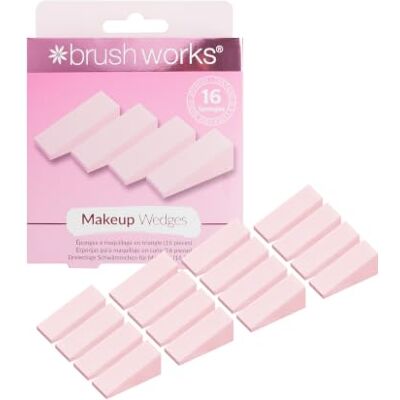 Brushworks Make-up wiggen (16 stuks) Brushworks Make-up wiggen (16 stuks)