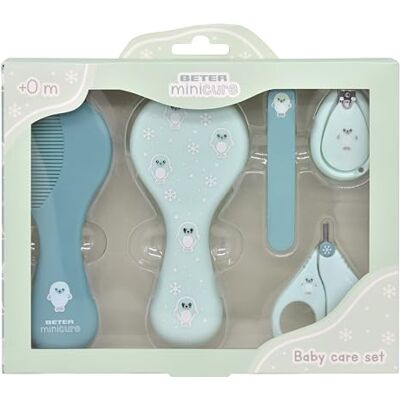 Beter Babyverzorgingsset, babyreinigingsset, babyset, schaar, nagelvijl, nagelknipper, kam en borstel voor pasgeborenen, hygiëneset, cadeau voor pasgeborenen, pasgeborenen, accessoires Beter Babyverzorgingsset, babyreinigingsset, babyset, schaar, nagelvijl, nagelknipper, kam en borstel voor pasgeborenen, hygiëneset, cadeau voor pasgeborenen, pasgeborenen, accessoires