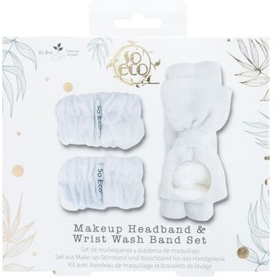 So Eco Make-up hoofdband en polswasbandenset So Eco Make-up hoofdband en polswasbandenset
