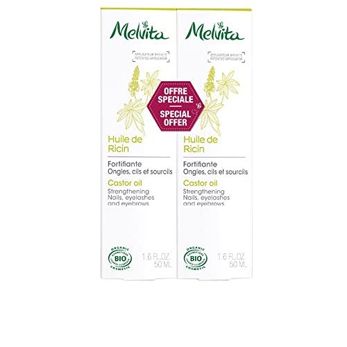 Melvita Oliën de Beaute Bio Ricinusolie Duo, 2 x 50 ml