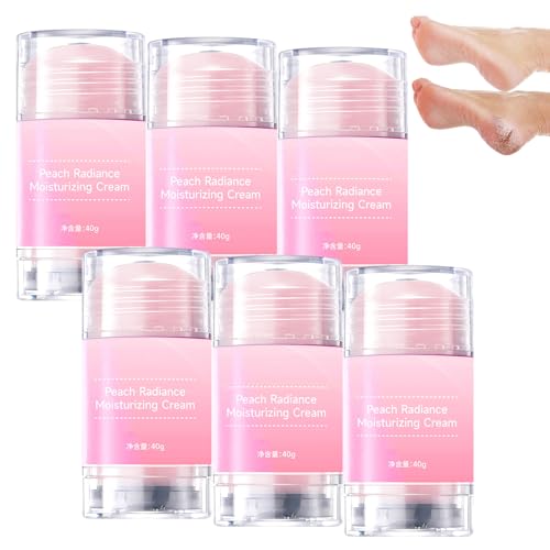 BIUBIULOVE Nico Peach Radiance Vochtinbrengende Crème, Nico Foot Vochtinbrengende Crème, Peach Foot Vochtinbrengende Crème, Nico Peach Radiance Vochtinbrengende Crème (Perzik ×6)