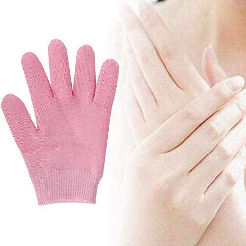 TMISHION 1 paar spa-handschoenen, gelhandschoenen, hydraterend handmasker voor droge handen Handpeelmasker Spa-handschoenen hydraterende handschoenen