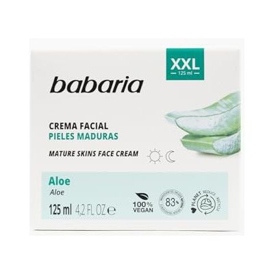 Babaria Aloë Vera Voedende Gezichtscrème - Rijpe Huid - 125ml Babaria Aloë Vera Voedende Gezichtscrème - Rijpe Huid - 125ml