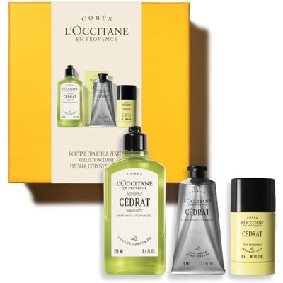 L'OCCITANE Giftset Lichaamsroutine Cédrat L'OCCITANE Giftset Lichaamsroutine Cédrat