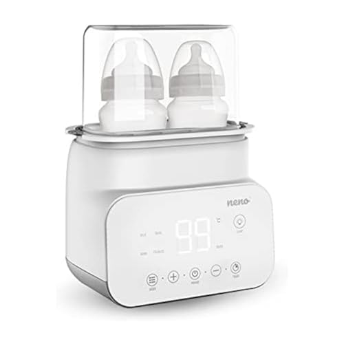 NENO ® VITA 5-in-1 babyfles-sterilisator en warmer, regelbare stoomsterilisator voor babyflessen, 4 bedrijfsmodi, snel en eenvoudig te bedienen