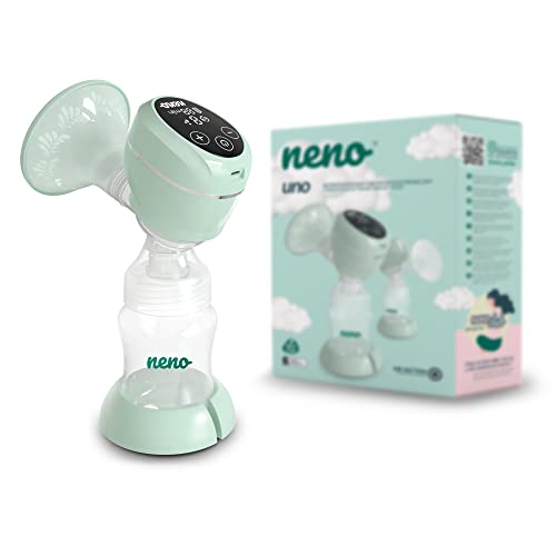 NENO ® Uno Voedingspomp met 2 modi en 9 standen, elektronische automatische melkpomp, oplaadbaar, touchscreen, elektrisch