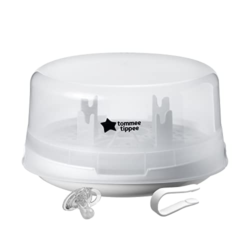 Tommee Tippee FENRIR  Microwave Travel Steam Baby Bottle Sterilisator Steriliseer 4 flessen per eenheid, steriliseren in 4-8 minuten BPA.