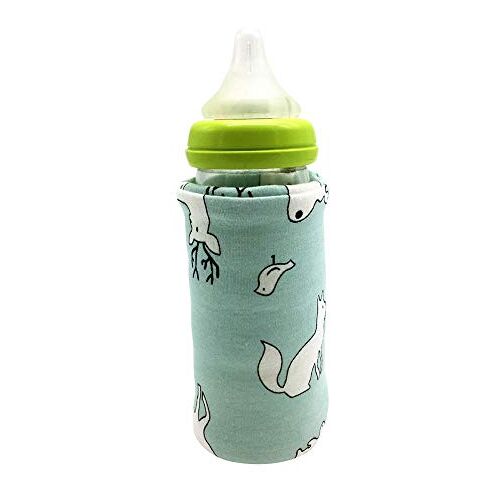 Steellwingsf Babyfles Warmer Cover, Draagbare fles Warmer Heater Reizen Baby Kids Melk Water USB Cover Sleeve Pouch Polar Bear^