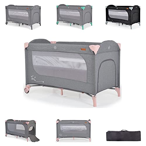 Cangaroo Skyglow 2 Pink Campingbed