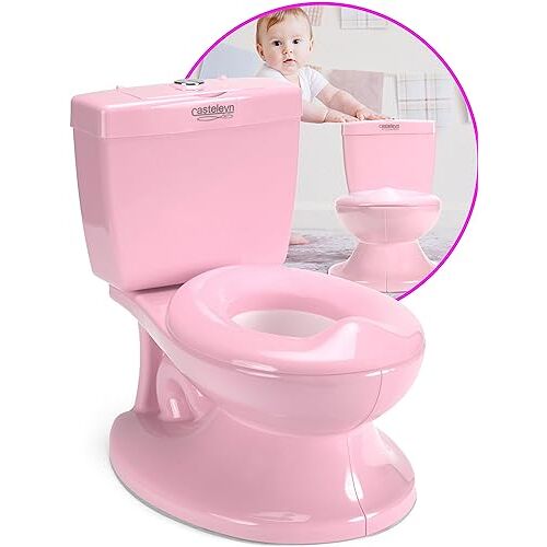 alles voor uw baby Casteleyn Casteleyn Plaspotje Potje peuter WC potje Toilettrainer Kindertoilet Met geluid tot 21KG Roze Meisje