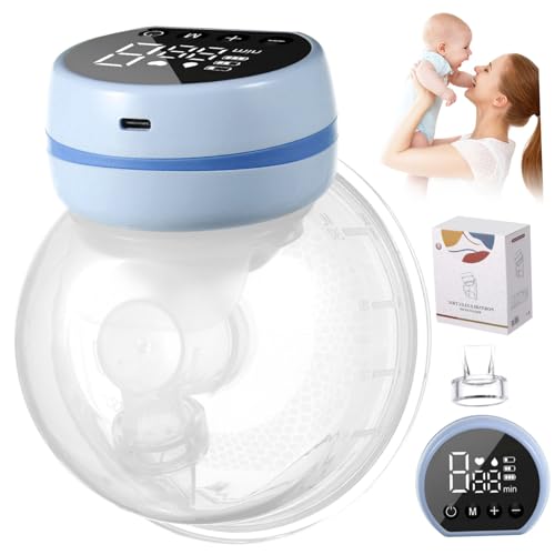 Toyvian Roze Elektrische Borstkolf Babyborstkolf Handsfree Borstkolf Kleine Borstkolf Borstvoedingspomp Automatische Borstkolf Zuig Borstkolf Extractor Moedermelk