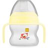 MAM Starter Cup Night Baby drinkbeker (150 ml), drinkfles voor eerste drinkpogingen, babybeker met lichtgevende en antislip handvatten, vanaf 4 maanden, vos