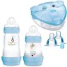 MAM Anti koliek fles 160 ml & 260 ml // incl. speen maat 1 & 2 // Boy Bears // Set van 2