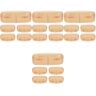 GLEAVI Babypakje 20 Pcs Fopspeen Opbergdoos Fopspenen Houder Fopspeen Case Baby Fopspeen Container Fopspeen Opslag Pacii Fopspeen Pak Draagbare Fopspeen Case Fopspeen Container Set