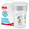 NUK Magic Cup, lekvrij, 360 graden lekvrije rand, vanaf 8 maanden, 230 ml, BPA-vrij, Disney Mickey Mouse