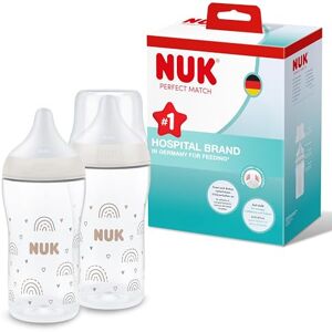 NUK Perfect Match Babyfles Set 3+ Maanden - Babyfles NUK Perfect Match Babyfles Set 3+ Maanden - Babyfles