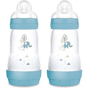 MAM Easy Start Babyfles - 260 ml, Anti-Koliek, Blauw MAM Easy Start Babyfles - 260 ml, Anti-Koliek, Blauw