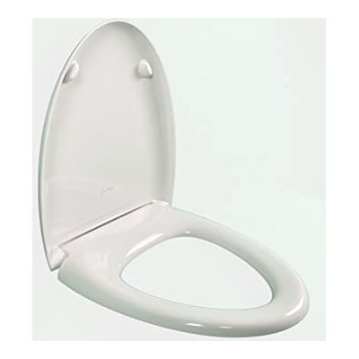 Jacob Delafon E20068-00 Wit Toiletbril - Langzaam Dichtslaan Jacob Delafon E20068-00 Wit Toiletbril - Langzaam Dichtslaan