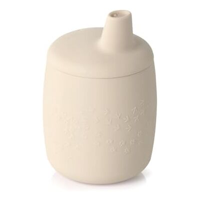 Jané Tazza - Babybeker - Siliconen, Zand - Antislip ontwerp Jané Tazza - Babybeker - Siliconen, Zand - Antislip ontwerp