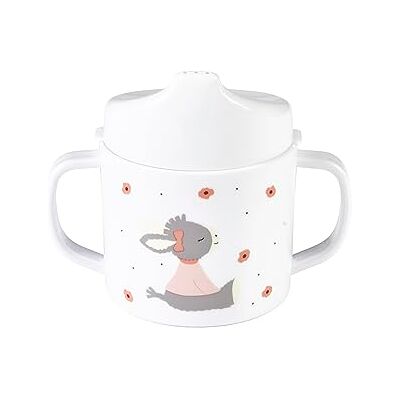Sterntaler Kinderbeker met handvat met drinkopzetstuk ezel Emmi Girl flora rose Sterntaler Kinderbeker met handvat met drinkopzetstuk ezel Emmi Girl flora rose