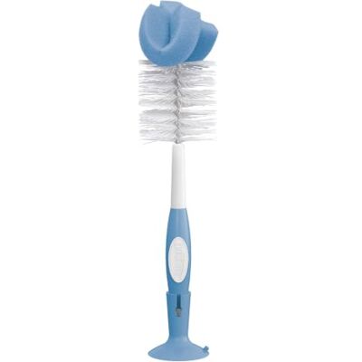 Dr. Brown's Dr Browns Flessen Borstel, 1 Stuk, Wit/Blauw Dr. Brown's Dr Browns Flessen Borstel, 1 Stuk, Wit/Blauw