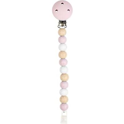 Nattou Silicone Fopspeenketting fopspeen clip van BPA-vrije silicone als cadeau voor babyshower 21 cm Multi Roze Gestipt Nattou Silicone Fopspeenketting fopspeen clip van BPA-vrije silicone als cadeau voor babyshower 21 cm Multi Roze Gestipt