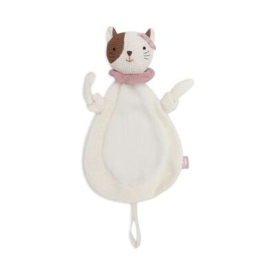 Jollein Jill Knuffeldoek voor baby's, kat, crème/wit, knuffeldier en fopspeendoek, extra zacht, knuffeldoek voor baby's, geboortecadeau, 28 x 13 cm Jollein Jill Knuffeldoek voor baby's, kat, crème/wit, knuffeldier en fopspeendoek, extra zacht, knuffeldoek voor baby's, geboortecadeau, 28 x 13 cm