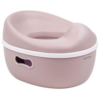Nattou Care 3-in-1 babypotje pot + kruk + toiletbril voor kinderen leerpotje ca. 34 cm 18 maanden tot 4 jaar verzorging ABS/EVA Oudroze Nattou Care 3-in-1 babypotje pot + kruk + toiletbril voor kinderen leerpotje ca. 34 cm 18 maanden tot 4 jaar verzorging ABS/EVA Oudroze