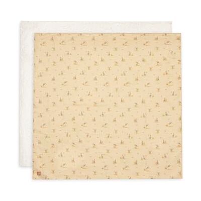 Jollein Baby Mousseline Doekjes, Kangaroots, 115X115Cm, 2-Pack, Baby Mousseline Dekentje, 100% Katoen, Baby Spuugdoekjes, Oeko-Tex Gecertificeerd Jollein Baby Mousseline Doekjes, Kangaroots, 115X115Cm, 2-Pack, Baby Mousseline Dekentje, 100% Katoen, Baby Spuugdoekjes, Oeko-Tex Gecertificeerd