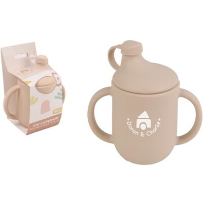 DORON & CHARLIE Leer Beker Kindermaaltijd 056742 Beige Siliconen 150 ml Magnetronbestendig Wasmachine Makkelijk schoon te maken Babybeker Vanaf 4 maanden DORON & CHARLIE Leer Beker Kindermaaltijd 056742 Beige Siliconen 150 ml Magnetronbestendig Wasmachine Makkelijk schoon te maken Babybeker Vanaf 4 maanden