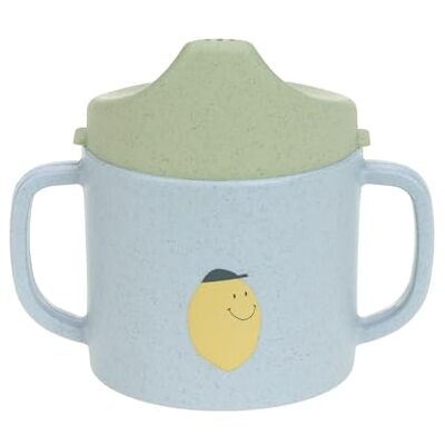 Lassig LÄSSIG Kids oefenbeker met handvat en afneembaar deksel 150 ml/Sippy Cup Happy Fruits Lemon Lassig LÄSSIG Kids oefenbeker met handvat en afneembaar deksel 150 ml/Sippy Cup Happy Fruits Lemon
