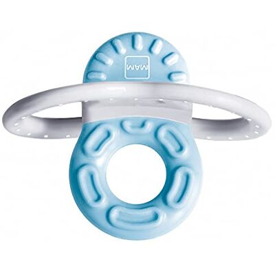 MAM Bite & Relax Fase 1 bijtring (blauw) MAM Bite & Relax Fase 1 bijtring (blauw)